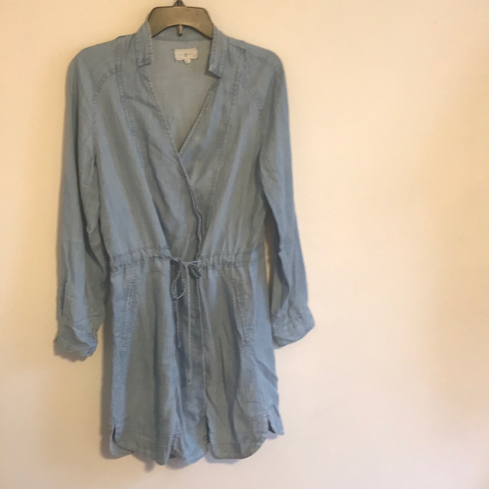 Ann Taylor Lou & Grey chambray denim dress